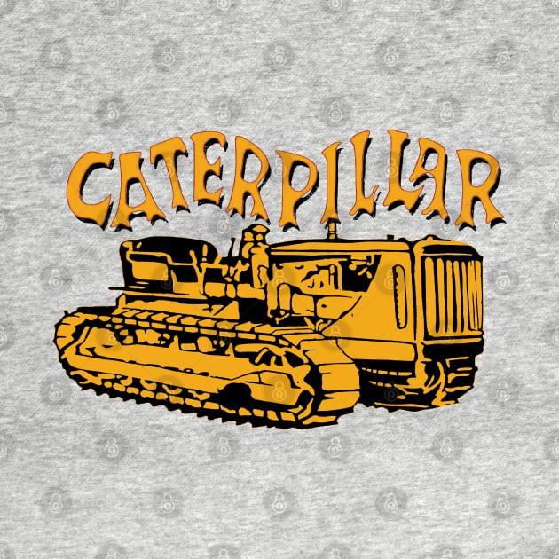 Caterpillar Bulldozer by Midcenturydave